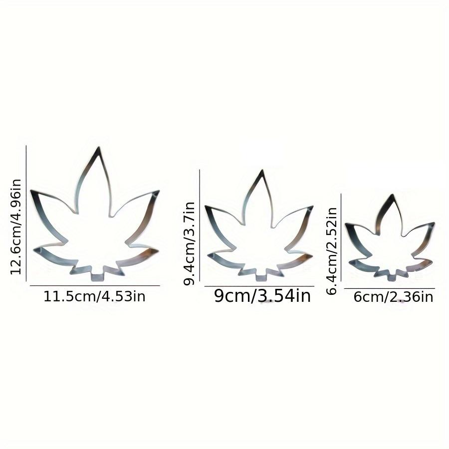 

3 шт. Форма для печенья «Кленовый лист» на День благодарения, осенний урожай, форма для шоколада, конфет, набор инструментов для DIY-выпечки