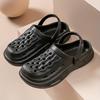Trendy Closed Toe Slippers with Soft Sole for Garden and Beach