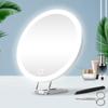 30x HD LED Makeup Mirror with 360° Rotation and Smart Fill Light