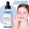 Měděný peptidový obličejový hyaluronátový sérový esence Anti-Aging hydratační pro všechny typy pleti pro denní použití