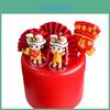Hand-made Lion Dance Cake Decoration For Spring Festival Party