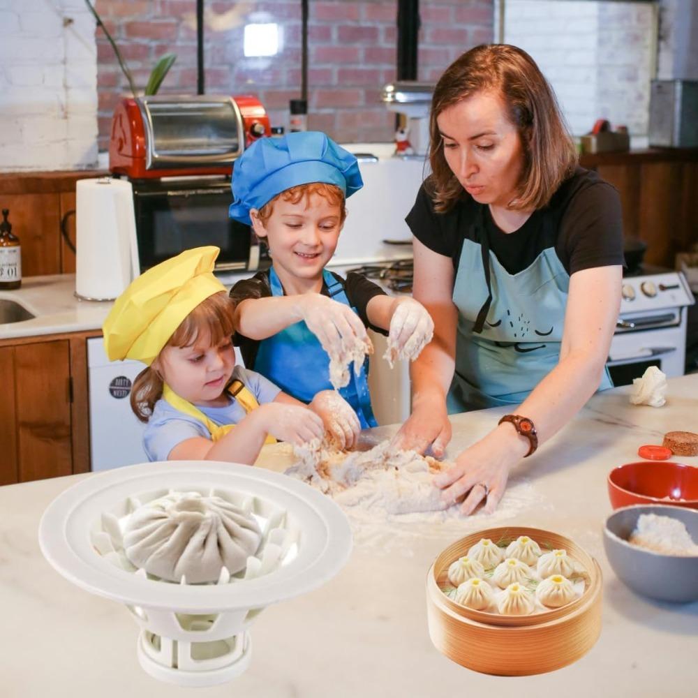 1 Stück Baozi-Maker Teigtaschenformen für hausgemachte Teigtaschenformen Langlebige Kunststoff-Gebäck-Teigtaschenformen für den Küchengebrauch Backwerkzeuge