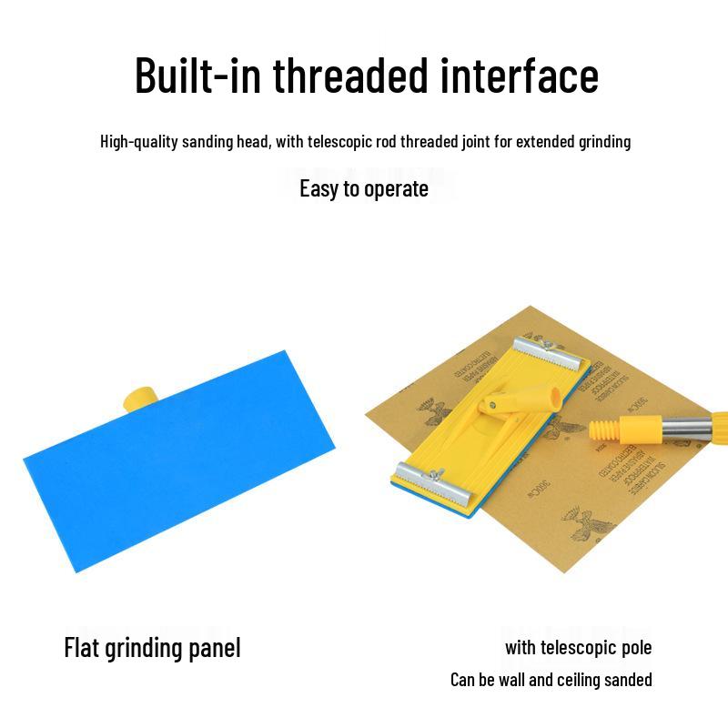 Universal Sandpaper Holder & Wall Sanding Tool - Polishing & Putty God Tool