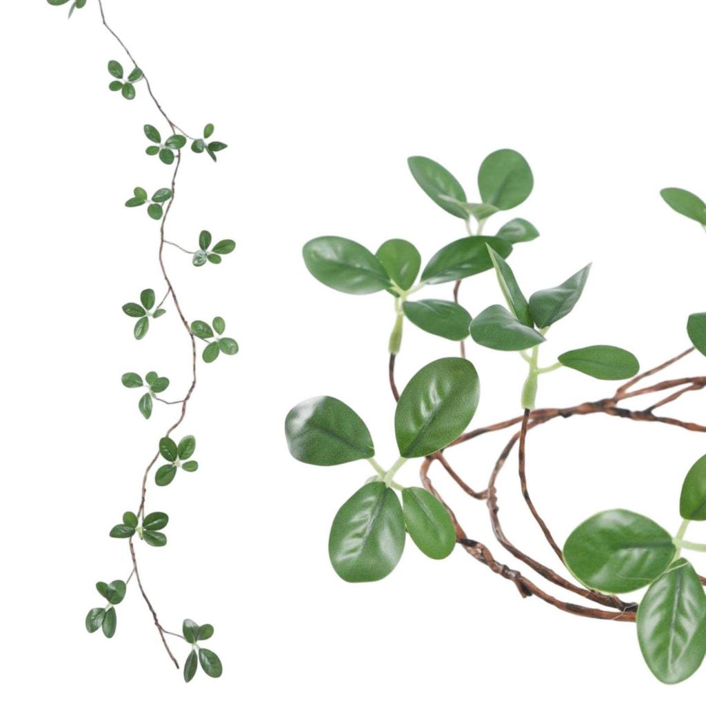 Decorative Dangling Vine Nordic Design Faux Hanging Leaves