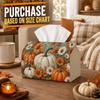 1pc Cottagecore Botanical Garden Tissue Box | Multi-functional Fall Napkin Dispenser,available Suitable for Home, Thanksgiving Parties,Giant Squash Da