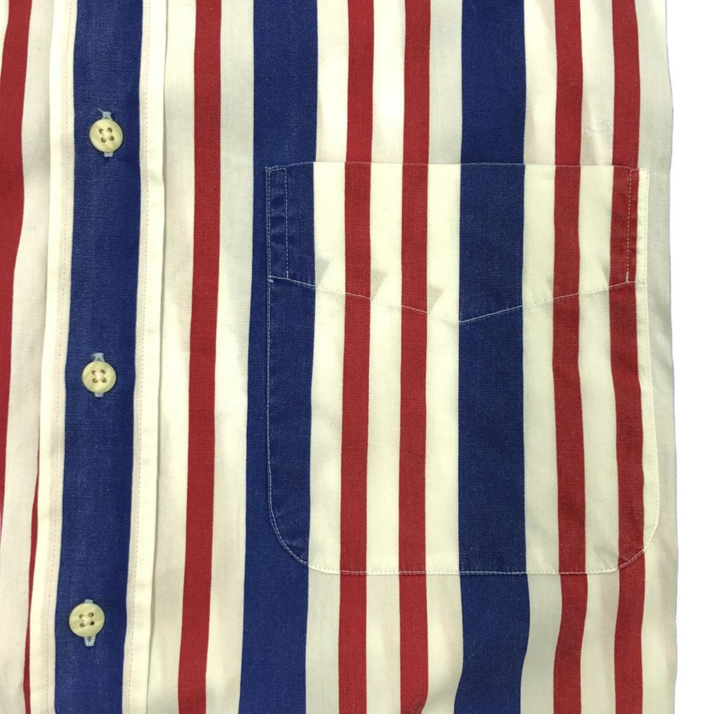 Gant 90s Old Striped Pattern Short Sleeve Button Down Shirt M Men's Used