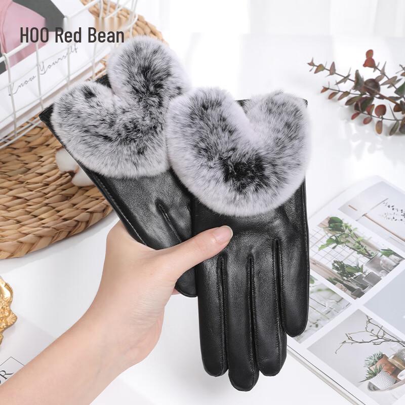 Hodo Women's Sheepskin Touchscreen Gloves