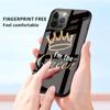 Glass Case For Apple iPhone 14 13 11 12 Pro 7 XR X XS Max 8 6 6s Plus SE 2022 13Pro Tempered Phone Tampa Cute Mom Queen Princess