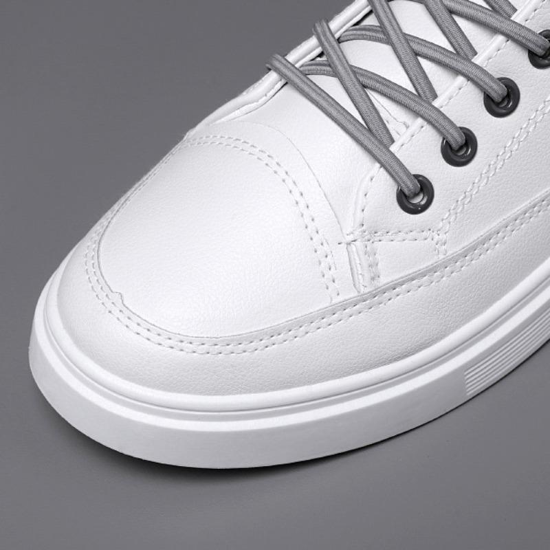 Desinger New Men Leather Casual Shoes Outdoor Wild Sneakers Men Flats Shoe Loafers Fashion High End Sports Shoes Tenis Masculino