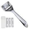 1 Set Leder-Skiving-Messer zum Ausdünnen von Leder, DIY-Ledergravur-Schneidwerkzeug, Professionelles Leder-Ausdünn- und Abziehwerkzeug
