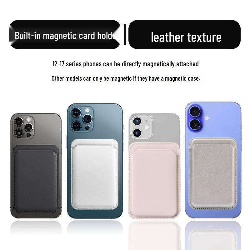 Magsafe Magnetic Card Holder for iPhone 17 Pro Max, Subway 16 Pro, and Bus 14 Couples