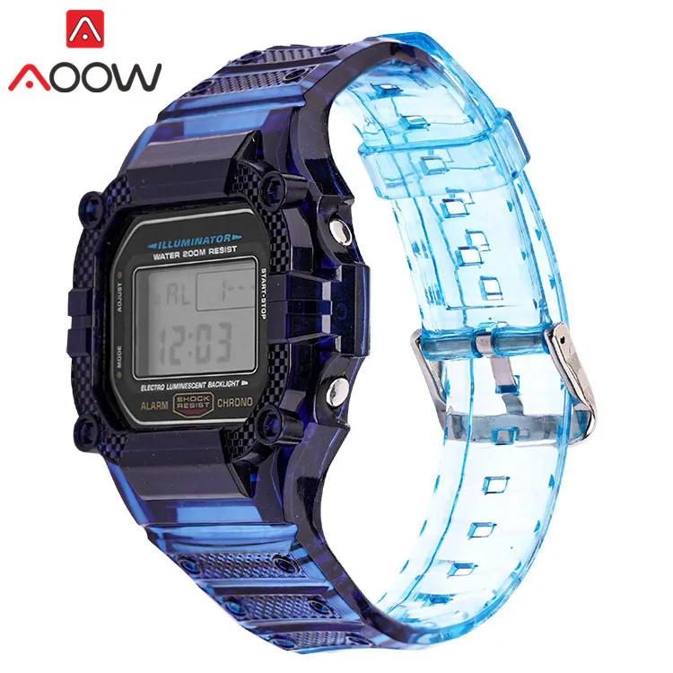 Resin Strap Bezel for Casio G-SHOCK DW-5600 GW-M5610 5600 GLS-5600 Men Transparent TPU Replace Watch Band Protective Case Kit