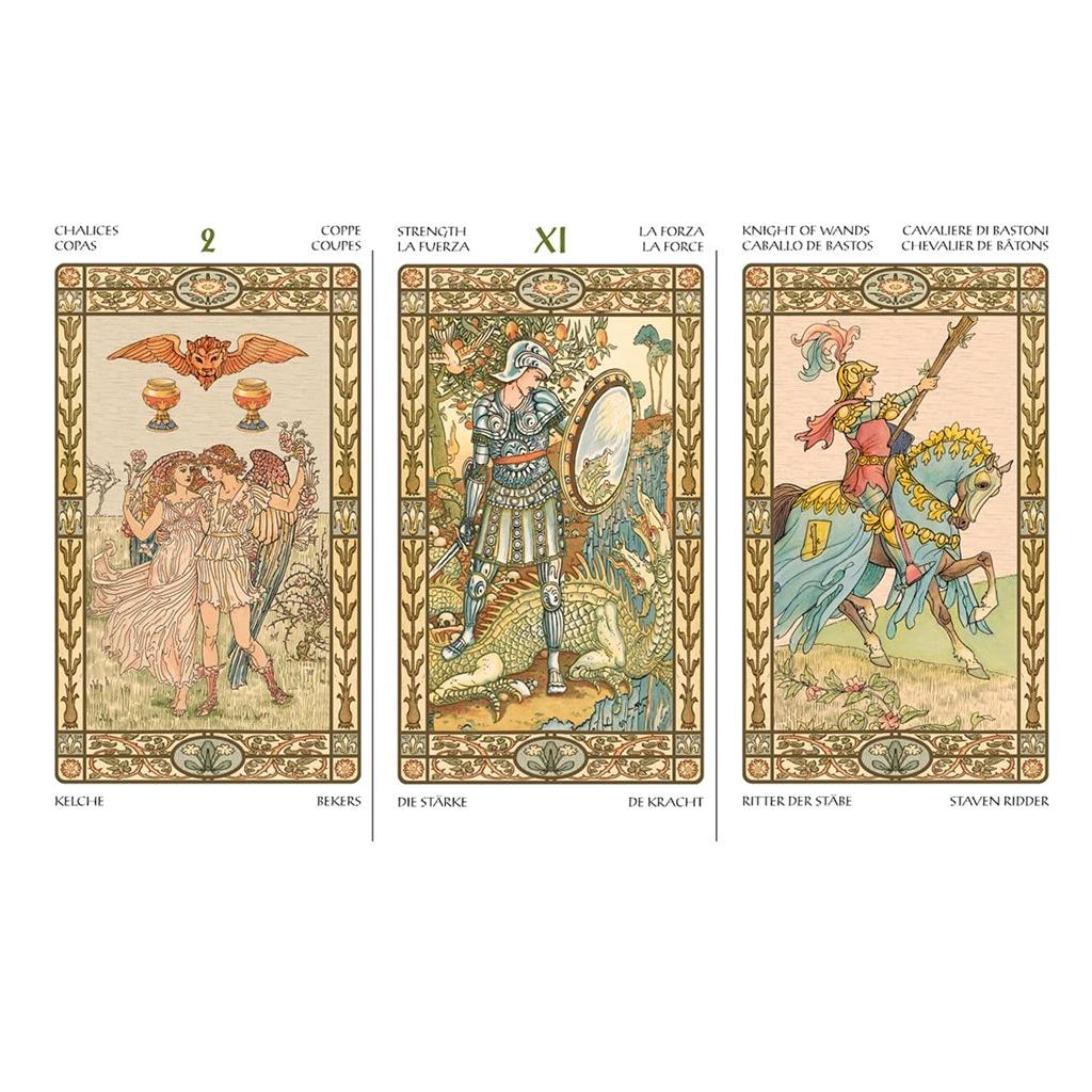 Kancharo Tarot Card Set Includes Japanese Tarot Card Instructions Pouch 78-Card [Harmonious Tarot] & (Authentic)