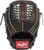 Rawlings Hyper Tech R2G Soft Baseball Glove for and Suitable for Adults (Black, GR9FHTALR) Right-Handed Left-Handed Throws, Training,