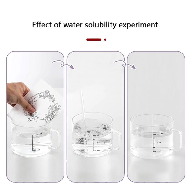 Water Soluble Stabilizers for Embroidery, Water Soluble Embroidery Stabilizers Backing for Machine Embroidery Craft