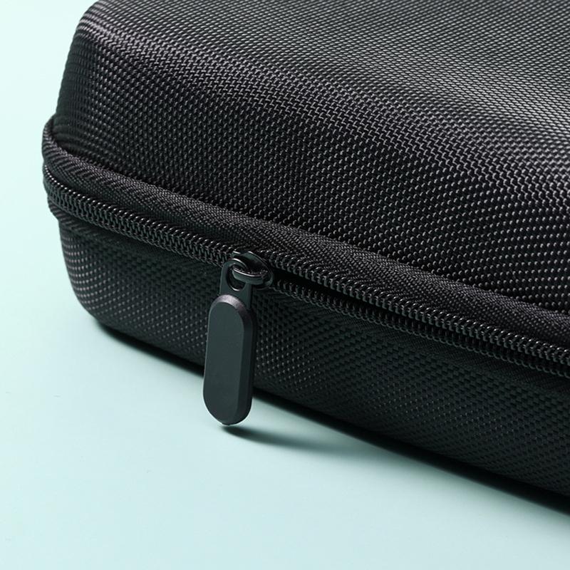 EVA Hard Case Square Heaphone Bag with Inner Mesh Pocket Carry Pouch with Inner Mesh Pocket for Electronic Accessory