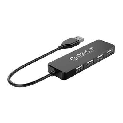 Orico FL01 USB-A Hub 4x USB-A 2.0 Docking Station - Black