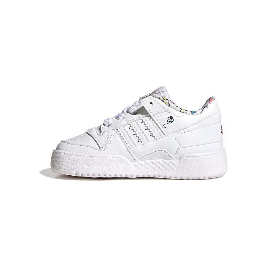 adidas Originals FORUM Comfortable Low Top Toddler Shoes White Infant And Toddler IG0302