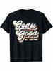 Gott ist gut allezeit Retro Vintage T-Shirt