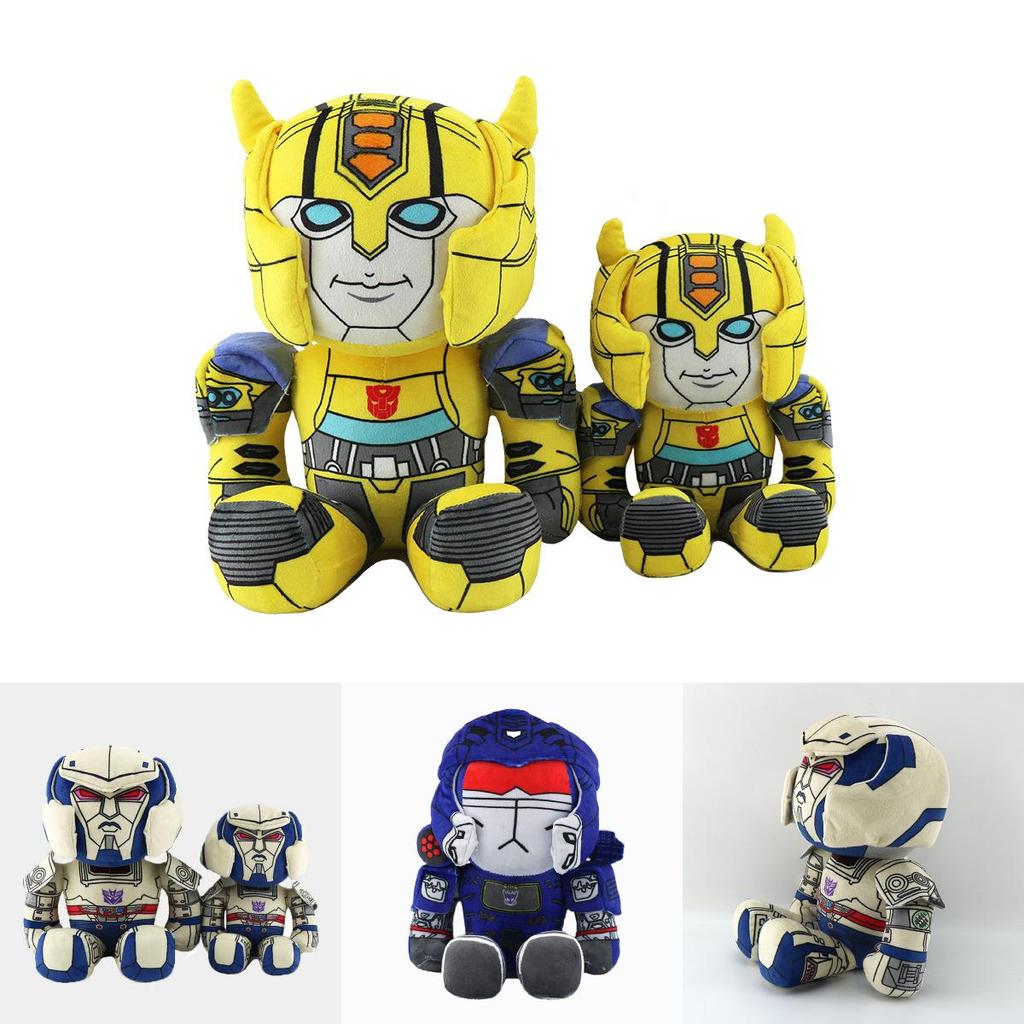 Adorable Bumblebee Transformers Plush Doll Soft Toy Robot Birthday Gift For Kids