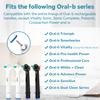 Compatible with Oral B Electric Toothbrush Replacement Brush Heads, Interdental Toothbrush Heads for Cleaning Between Teeth - 2X