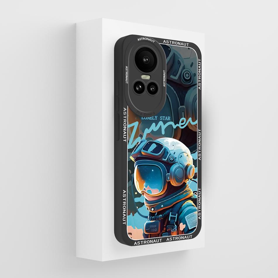 For Oppo Reno 10 Pro 5G Case Cute Panda Fundas Camera Protection Liquid Silicone Back Cover For Oppo Reno10 Pro Coque Carcasa