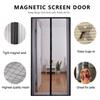 1-piece Door Curtain Multiple Sizes Mosquito Resistant Magnetic Soft Yarn Door Curtain Magnetic Door Curtain Net Door A For Home