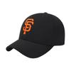 MLB San Francisco Giants Embroidery Polyester Fiber Cap Unisex Couple Style Black 3ACP0802N-14BKS