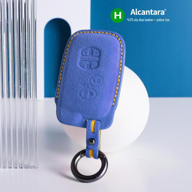 Lexus ES300H/ES350/RX270 Alcantara Wildleder 3D Schlüsseltasche