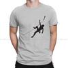 Rock Climbing Mountain Climber Climbing Guy T Shirt Goth Unisexs Tees Summer 100 Cotton Clothing Oneck Tshirt