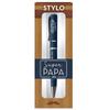 Les Trésors De Lily [A3238] - Stylo créateur 'Super Papa' bleu - 14 cm