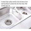 Kitchen Sink Strainer With Handle Design Stainless Steel Rust Free Anti-clogging Drain Strainer