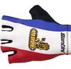 Guantes de ciclismo Santini Lille 2025 (blanco)