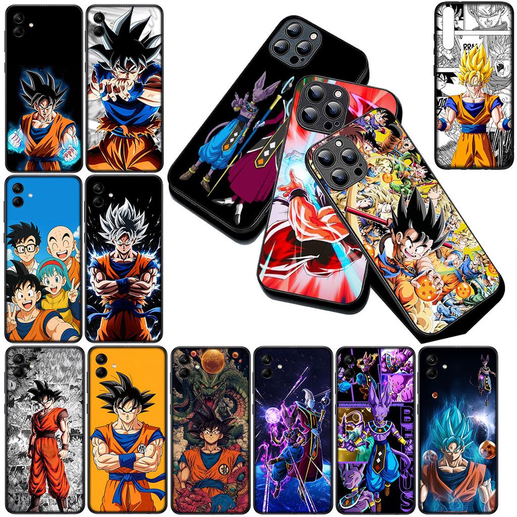 for Samsung Galaxy S10 S8 S9 Plus A33 A34 A31 70 A71 A72 Note 20 9 8 S10E Phone Case Beerus Dragons Gokus Balls DragonBalls Z