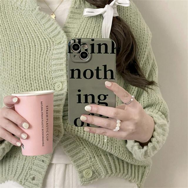 

Ins Корея эстетические граффити линии флим чехол для телефона для Iphone 14 13 12 11 Pro Max милый мультфильм кролик противоударный твердый чехол Funda For iPhone 13ProMax