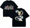 Project Sekai Colorful Stage Anime Lover TShirt Harajuku Cotton NewModel High Street Oversized Unisex Retro Fashion Couples