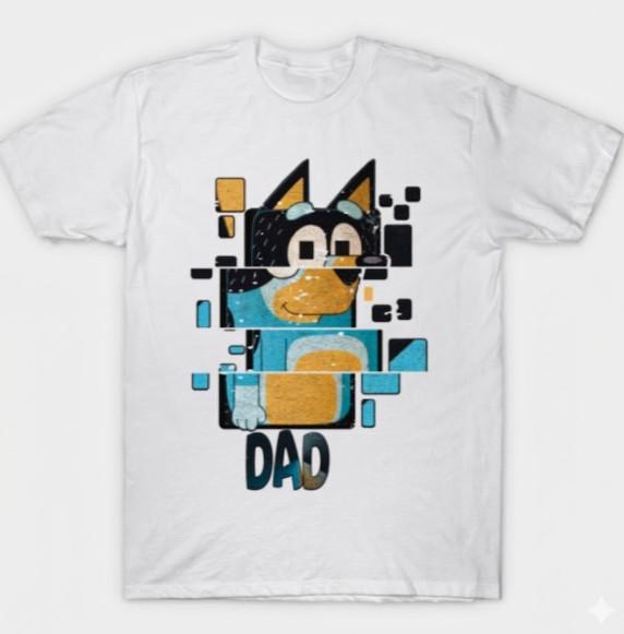 Bluey Dad That Guy s Awesome Mens T- Unisex T-Shirt XXXXL