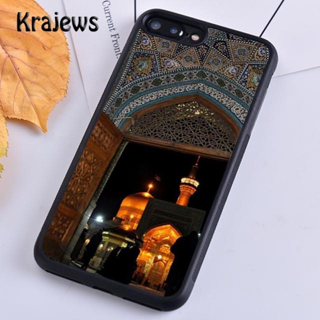 Krajews Imam Ali Islamic Shia Holy Phone Case Cover For iPhone 17 Air 16 15 14 plus 11 12 13 pro max coque Shell Fundas