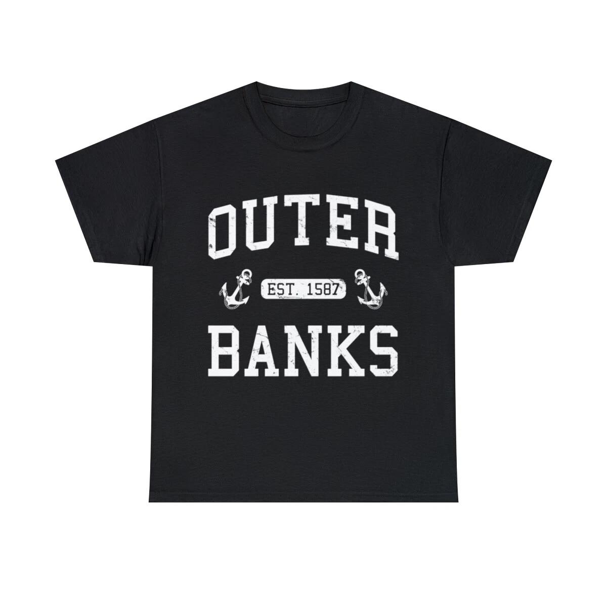 Outer Banks NC North Carolina Graphic Tee Shirt, S-5XL 3XL