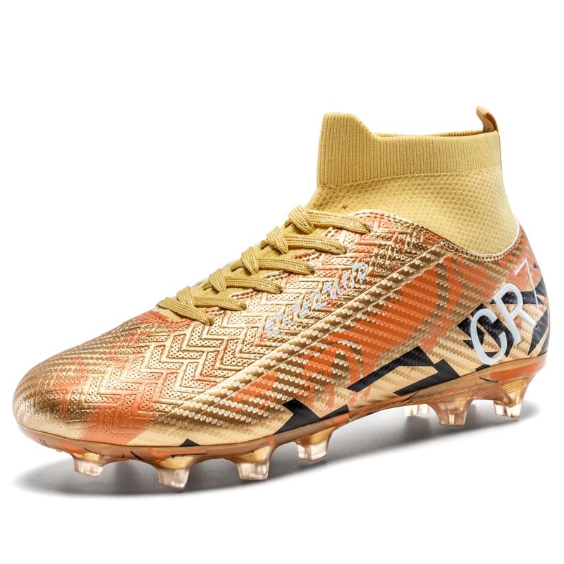 Men Soccer Shoes Comfortable Training Adult Anti Slip Social Football Sneakers Wear-resistant Grass Sports Football Boots Man