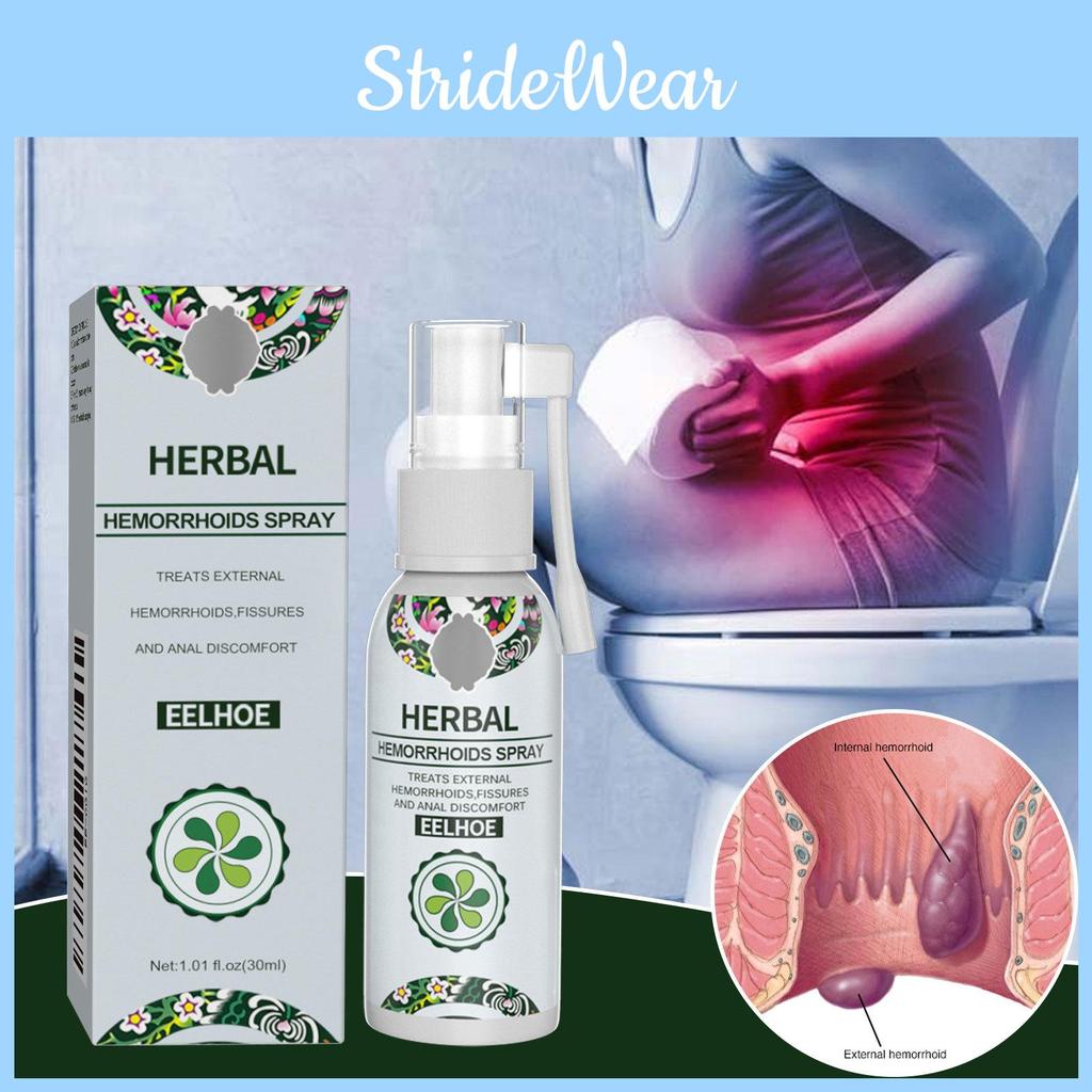 Eelhoe Herbal Care Spray Gentle Nourishing Body Spray For Soothing Anal Area Relief