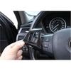 2008-2013 For BMW X5 X6 E70 E71 Cover Trim Steering Wheel Button Carbon Fiber