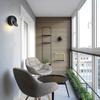 360 Degree Rotatable LED Wall Lamp Crescent LED Wall Light Modern Wall Light  Indoor Wall Decor