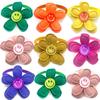 50/100pcs Small Dog Accessories Pet Dog Bowtie Small Dog Bowtie Smile Style for Dog Puppy Dog Bow Tie Neckties Pet Supplies