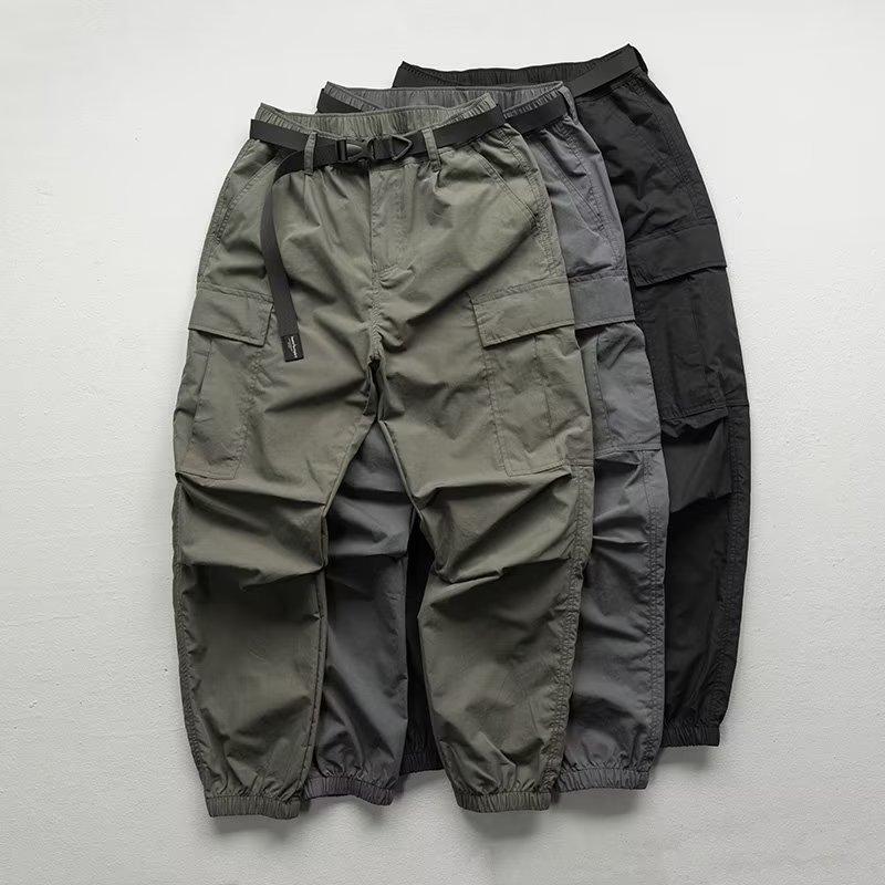 Overalls Men's Spring and Autumn New Trendy Brand Multi-pocket Loose Casual Pants Fashion Ruffian Handsome Outdoor Leggings