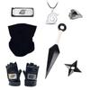 Available: Kakashi Mask, Naruto Kunai & Shuriken, Konoha Headband Set
