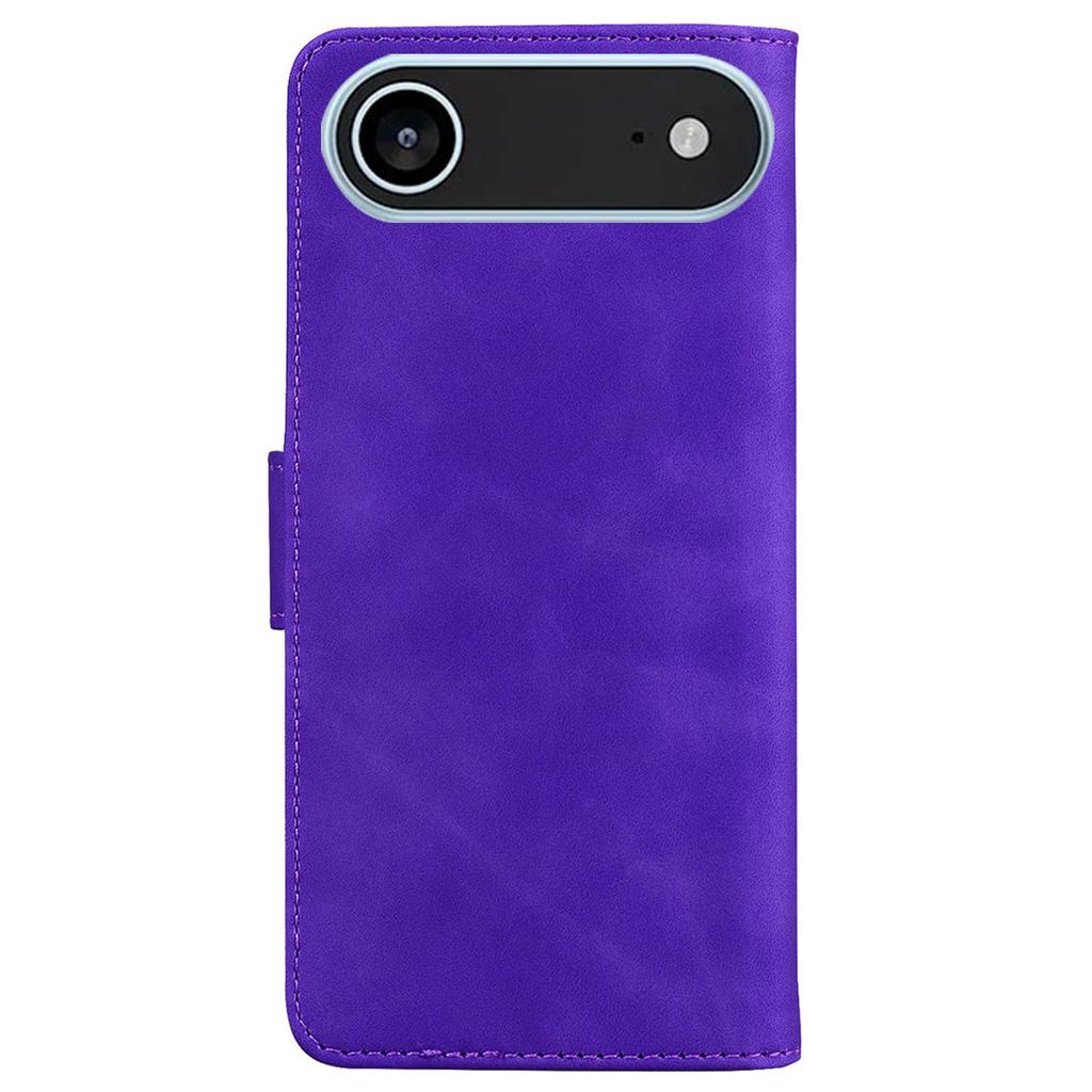 Etui-podstawka ze skóry PU do iPhone'a Pokrowiec na telefon z nadrukiem motyla