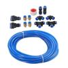 Pneumatic 6mm OD 4mm ID Polyurethane PU Air Hose Pipe Tube Kit, 10 Meter / 32.8ft