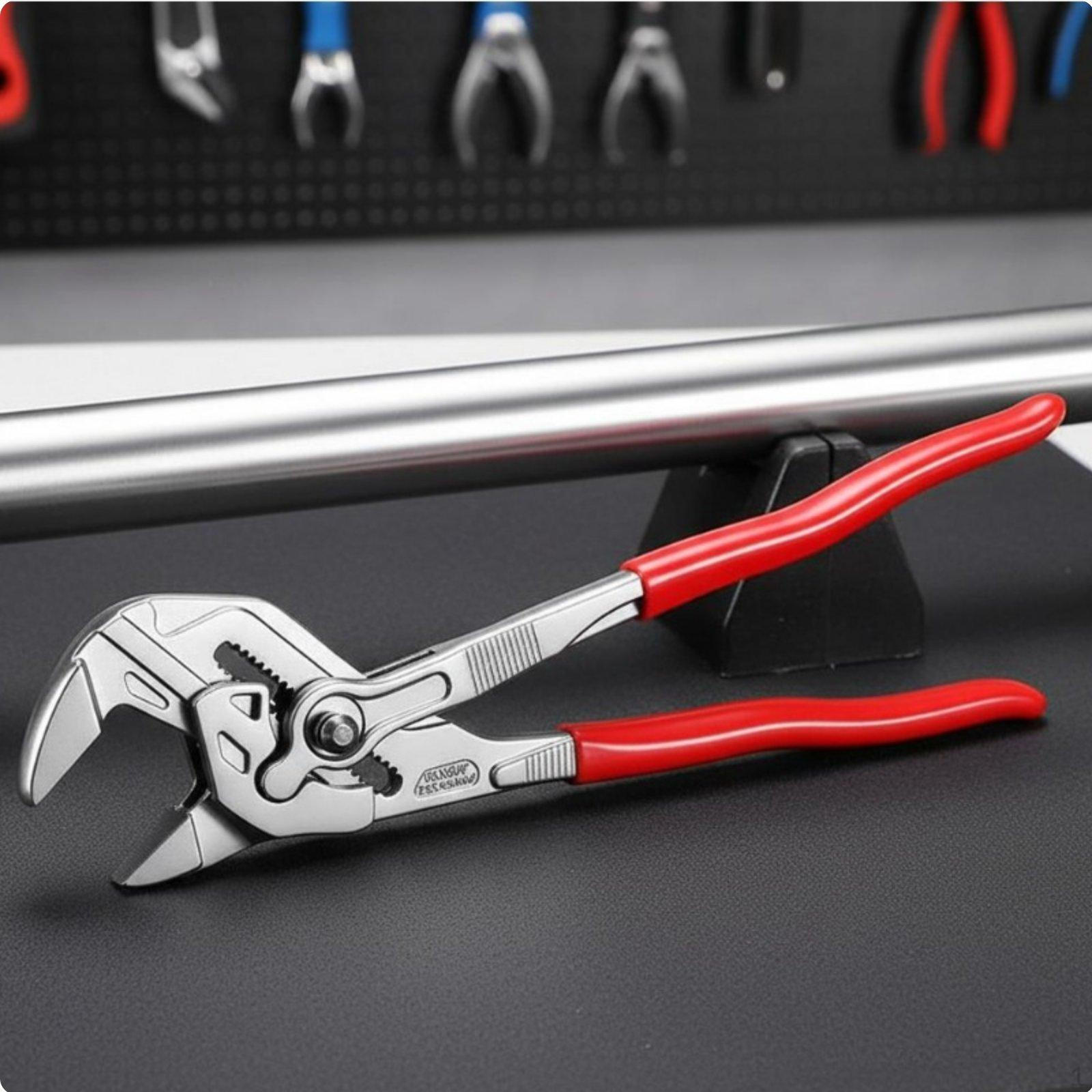 Water Pump Pliers Industrial Grade Curved Jaw Pipe MultiFunctional QuickAdjust Wrench
