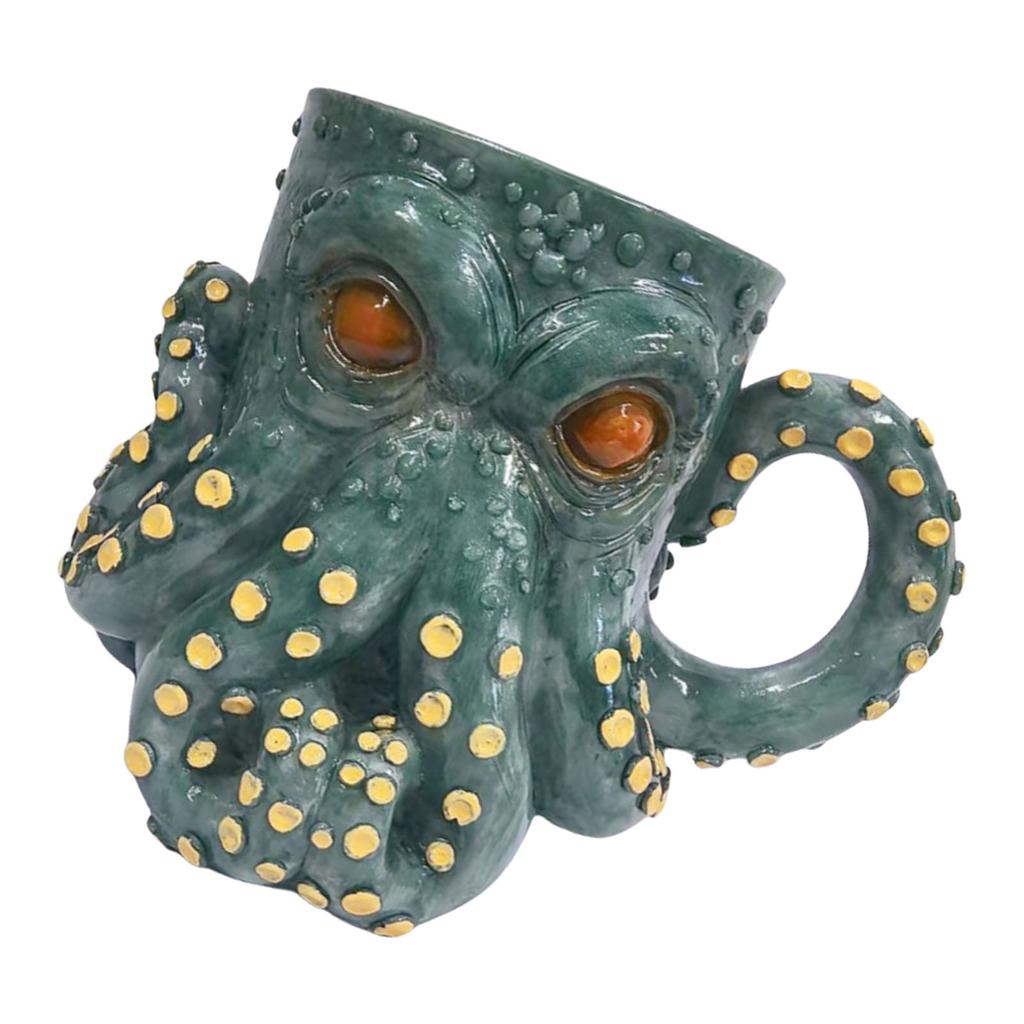 Resin Drinking Cup Large Capacity Pirate Tankard Beer Mug Beverage Drinkware with Handle Collectible Accessories